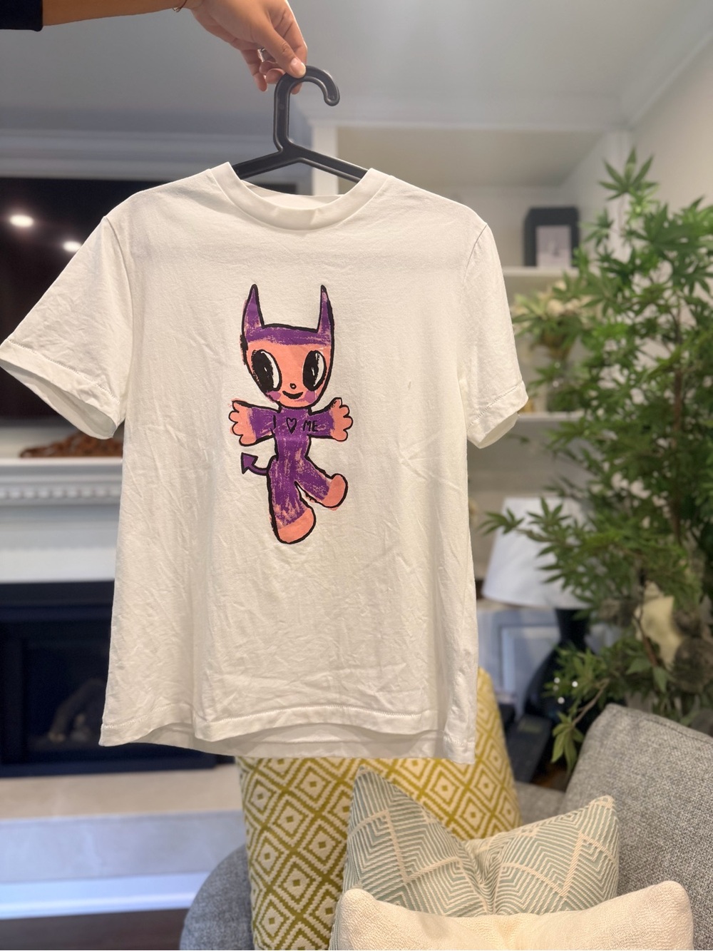 Zadig & Voltaire Woos Devil "Art Will Set You Free" Graphic Tee